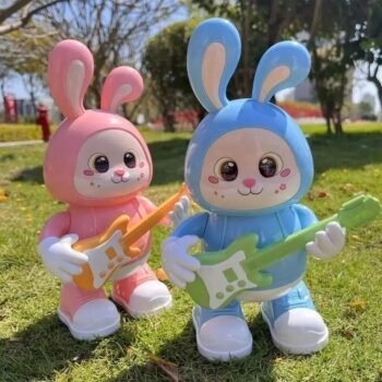 Cute Guitarist Rabbit Toys