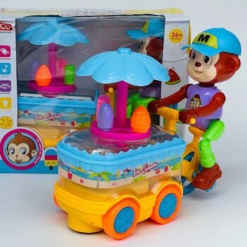 Ice Cream Car Toy With Light Music